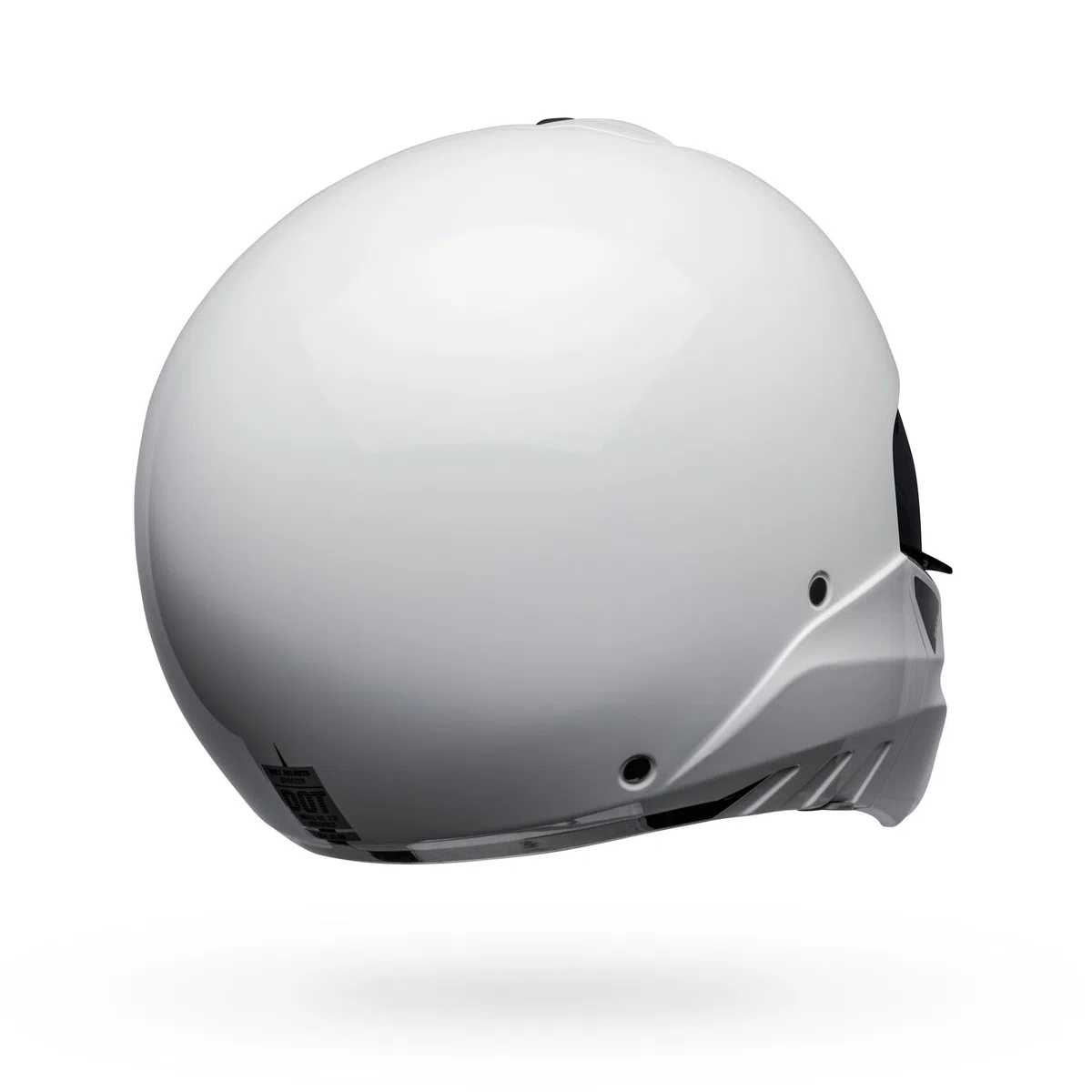 BELL Broozer - Casco (Duplet blanco brillante, grande)