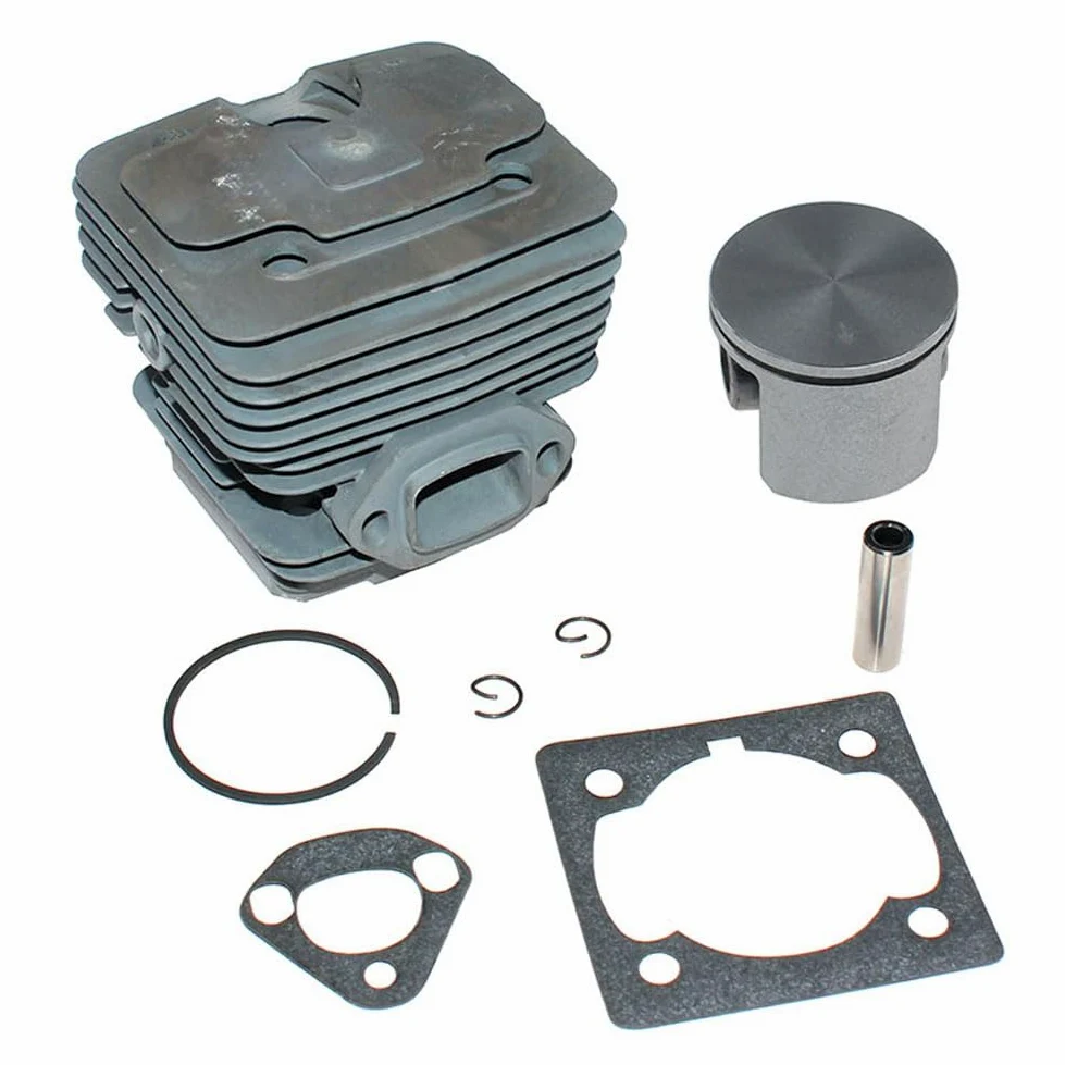 Kit de pistón de Cilindro 45mm para Castor Turbo52 Power55 CP500 CP510 Turbo42 Power45 SB44 CP450 CP460 Stiga SB52 SB44 BULLCRAFT KS-450/2 Brushcutter 8540890