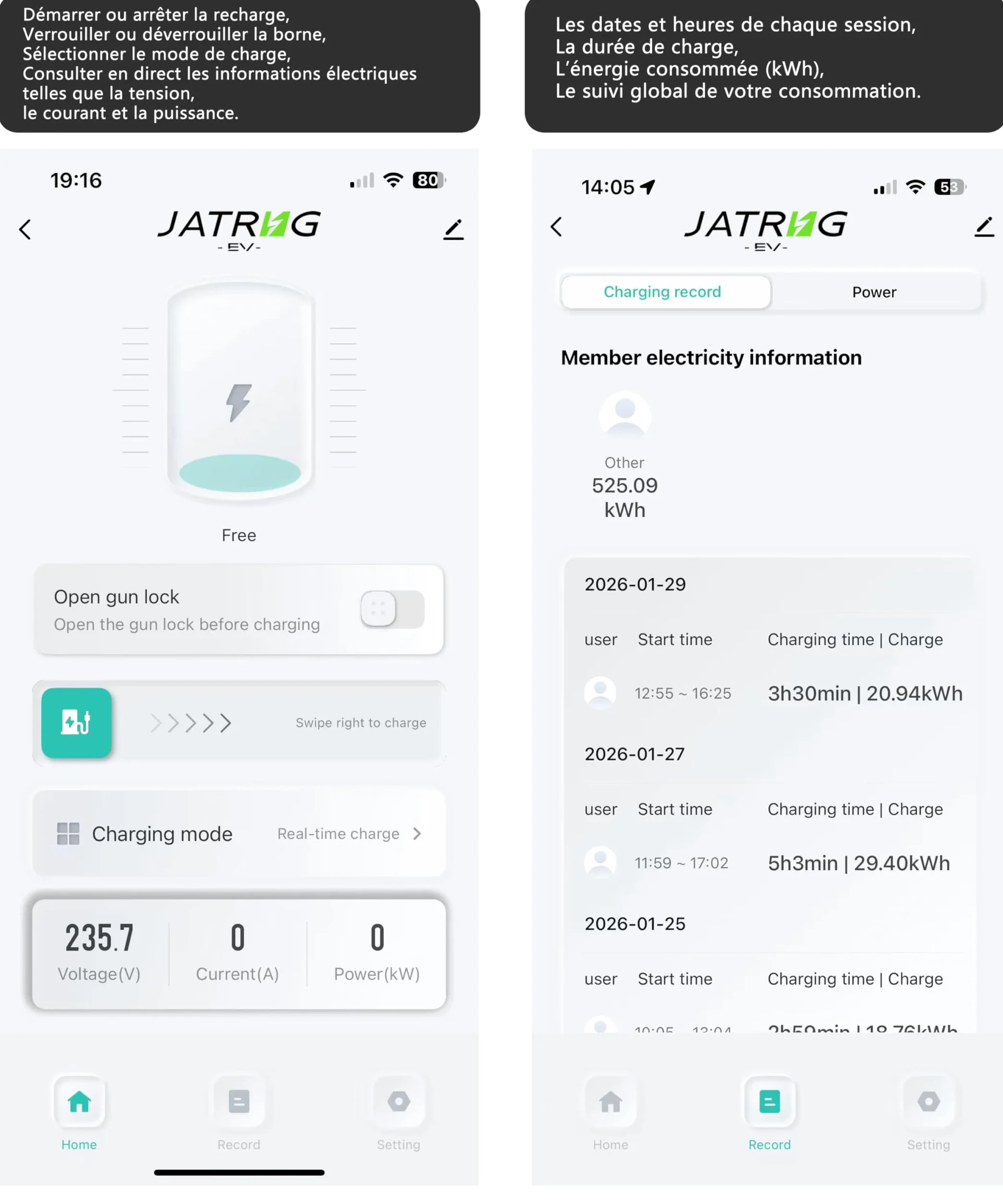 S1 - Estación de Carga para vehículos eléctricos (7 kW, 8 m, 32 A, monofásica, WiFi-App, estación de Carga, Tipo 2, IEC 62196-2, Cargador rápido EV Wallbox