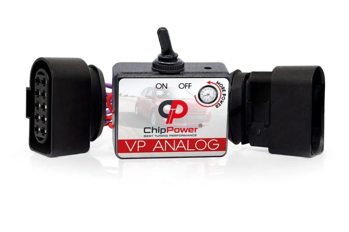 ChipPower Chip de Potencia VPA Analog al coche para Volkswagen T4 Mk4 IV Eurovan 2.5 TDI 1995-2003 Tuning Box Diesel ChipBox Más Potencia del Coche y Menor Consumo de Combustible