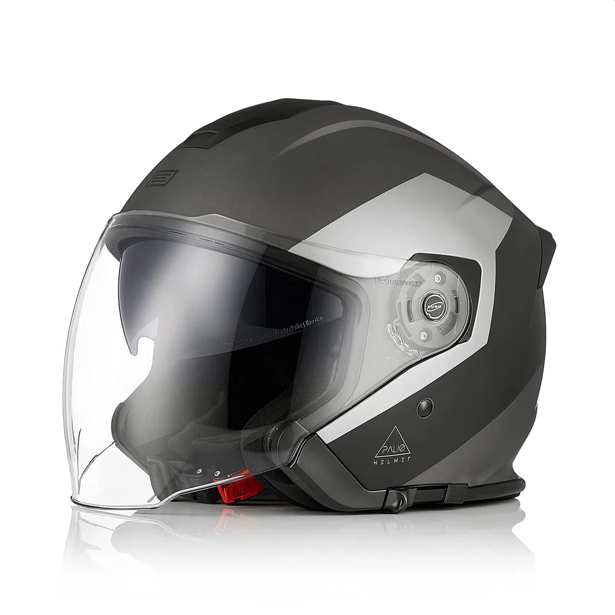 ORIGINE Casco Moto Jet Casco Moto Abierto Scooter para Mujer Hombre Adultos con Doble Visera Homologado ECE