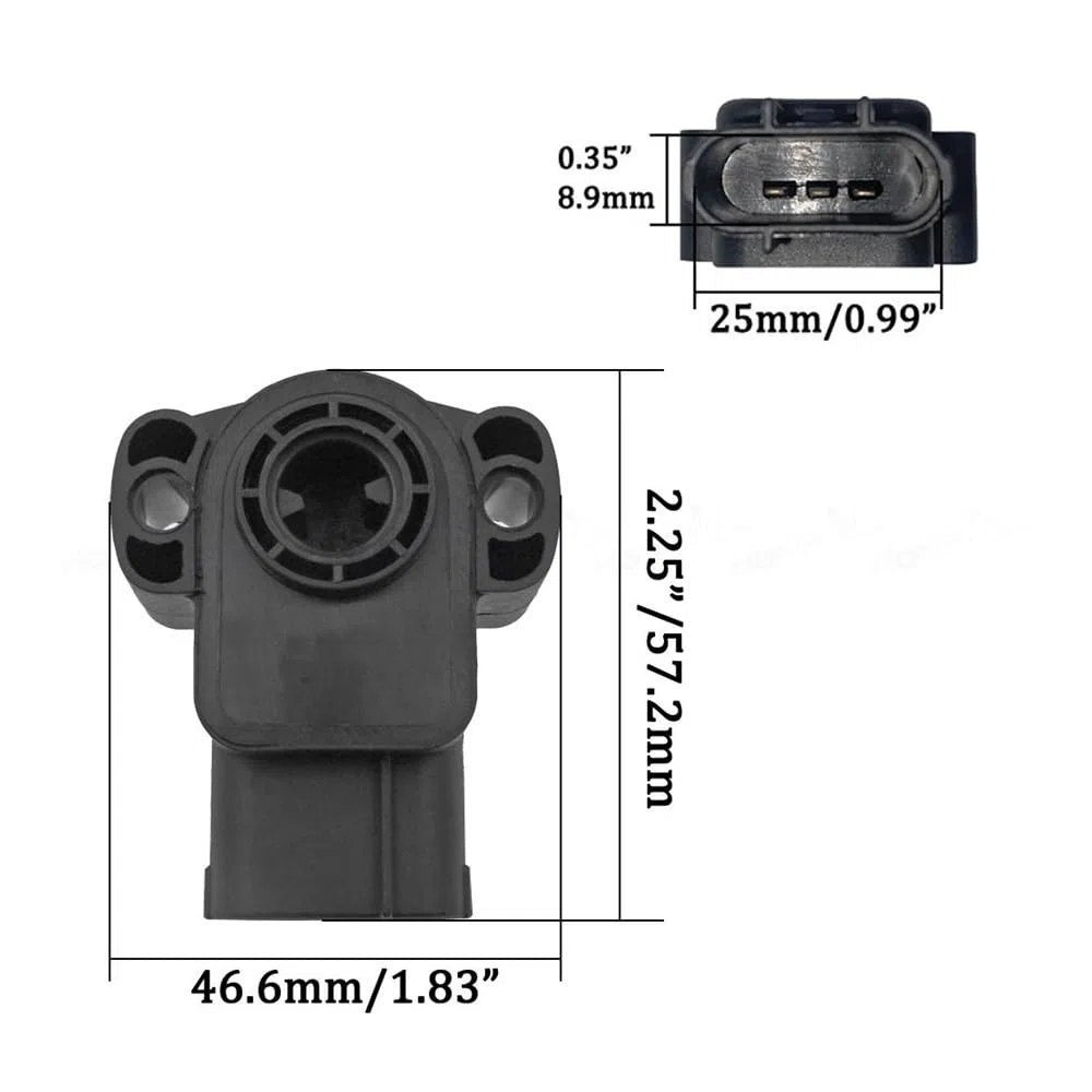 Sensor de posición del Acelerador Apto for Ford Focus DAW (VII) Escort Tracer 2.0 F6CF-9B989-BA F6CF9B989BA, F6CF 9B989 BA