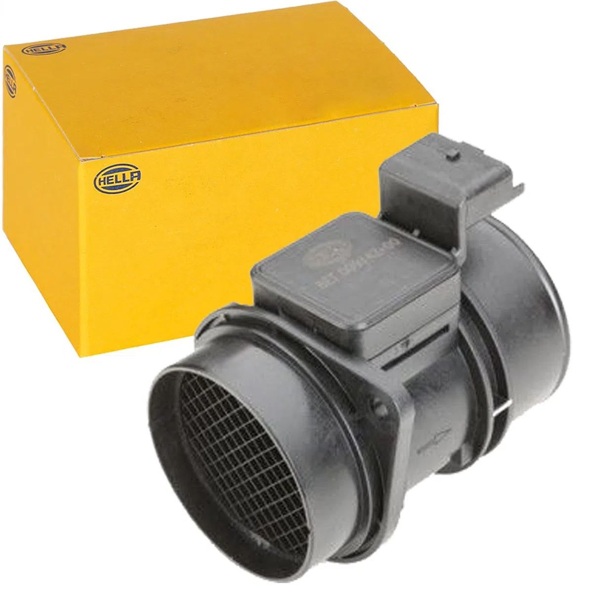 HELLA 8ET 009 142-001 Medidor de la masa de aire - 6polos - Tubuladura