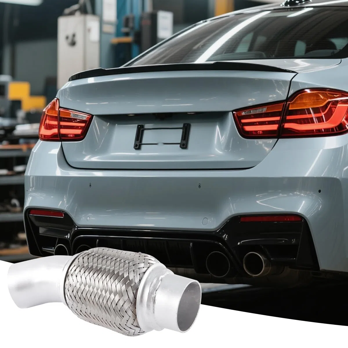 Juego De Filtro De Partículas Diésel DPF Para Tubo De Escape Compatible Con BMW Serie 1, 3 Y 5: E81, E82, E87, E88, E90, E91 Y E93 (18307812279 Y 18307812281).