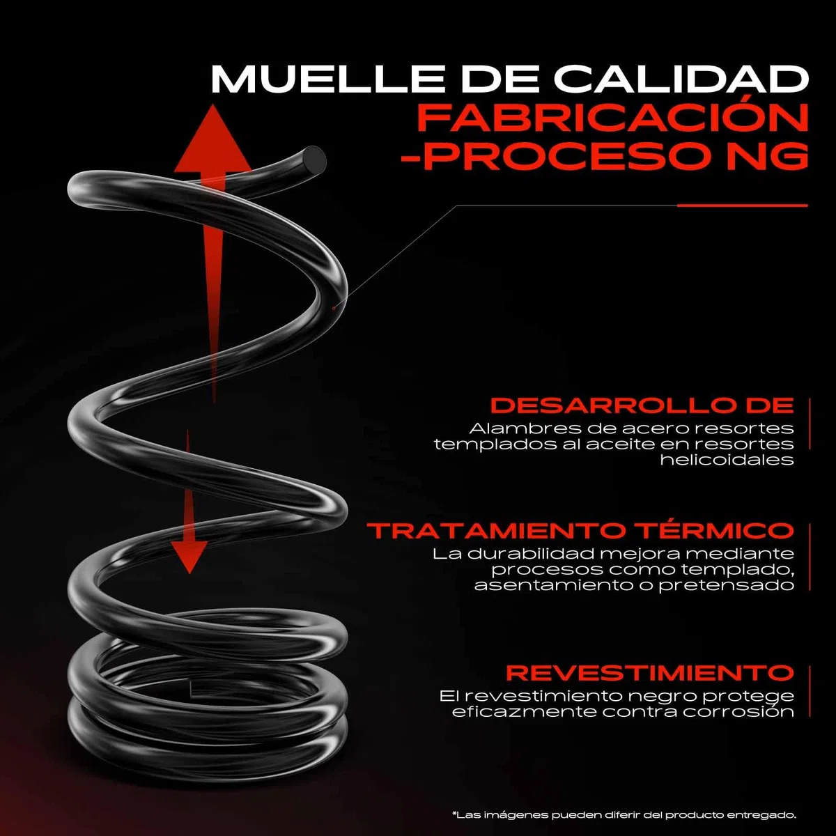 Frankberg 2x Muelles de chasis Muelles de suspensión Compatible con M.e.g.a.n.e III Grandtour KZ0/1 M.e.g.a.n.e III Combi Van KZ0/1 Replace# 550200026R