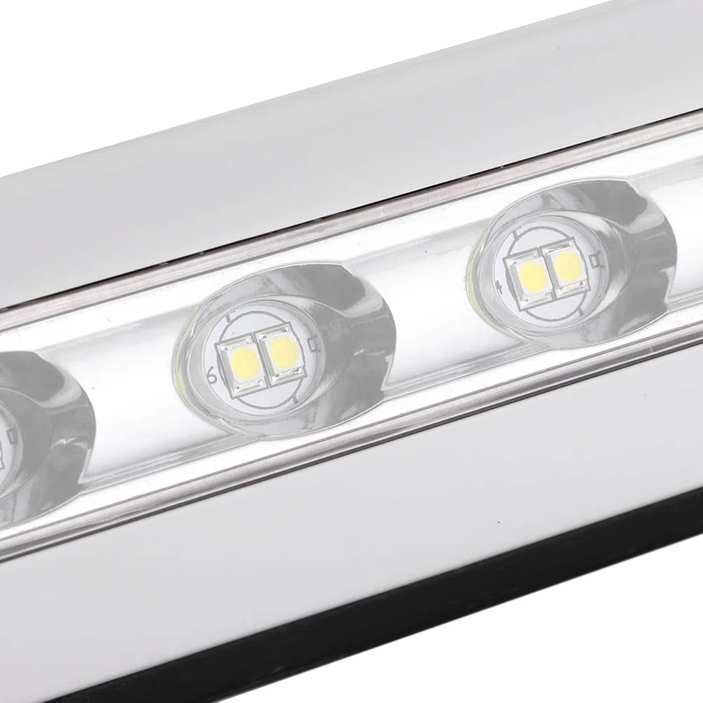 Luz LED para porche RV Luz de servicio exterior 12V / 24V Accesorio de iluminación 8W Luces de toldo impermeables para camiones, autocaravanas, remolques y barcos