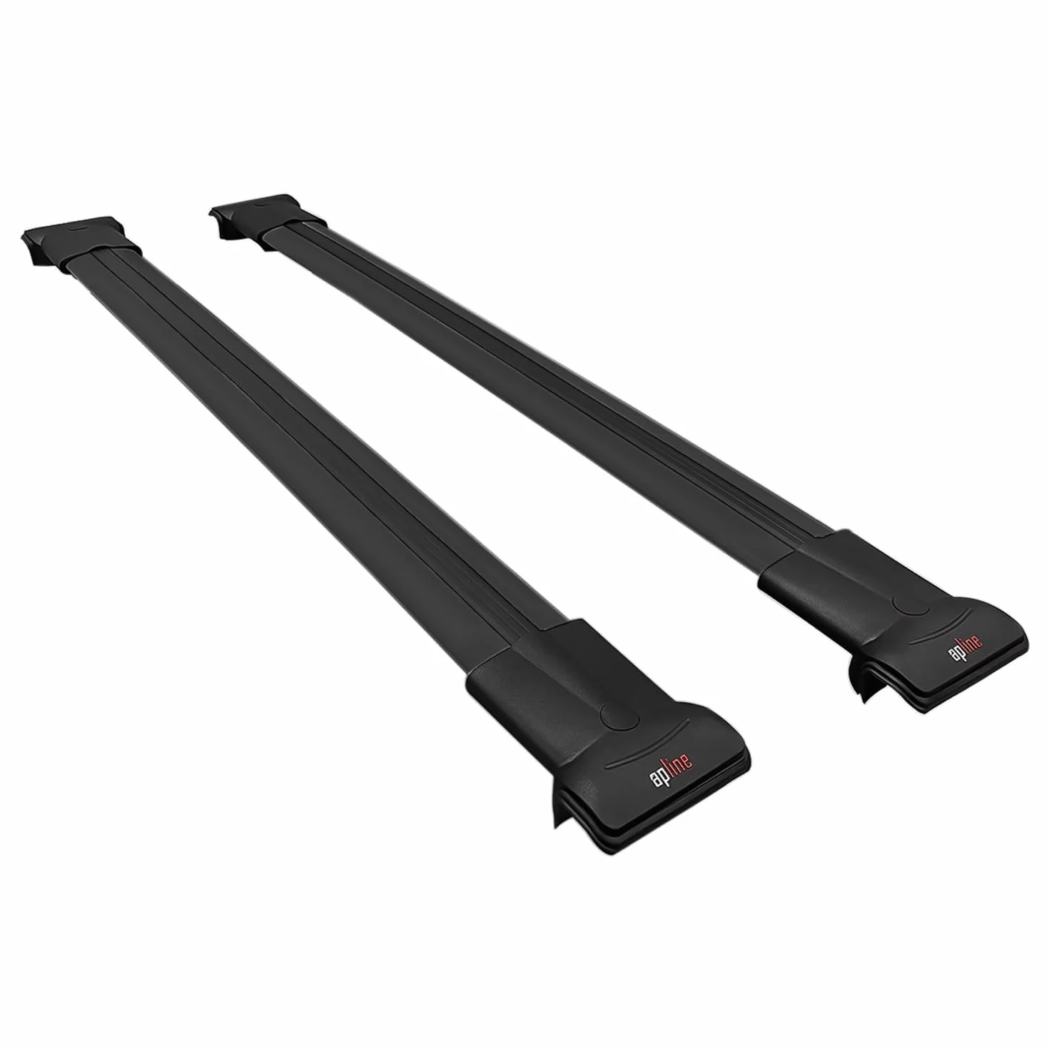 Compatible con Dacia Duster 3 (P1310) 2024-2026 Fly Model Barras de Techo Auto Portaequipajes Barras Transversales Negro Aluminio 2 Barras