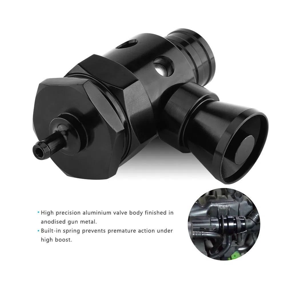 Válvula De Descarga 25mm para Simulador De Sonido Ajustable Kit De Válvula De Alivio para Automóviles con Diseño Funcional Y Duradero
