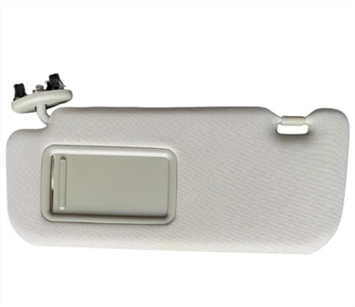 Sun Visor 2007-2013 con Accesorios Interiores para Automóviles De Vanidad Espejo Duradero para Toyota Corolla 7432002711 7432002640B1,Grey Left