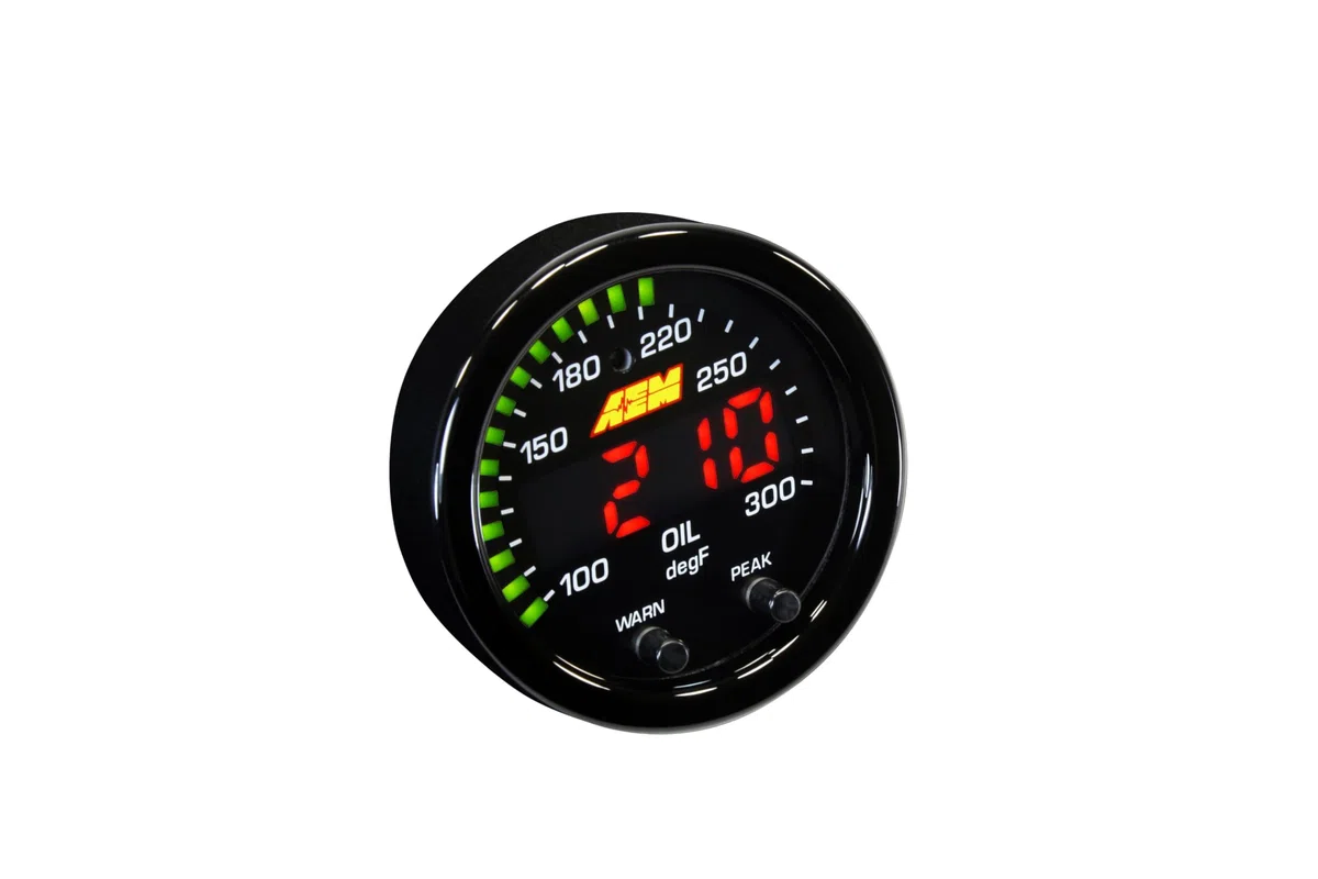 AEM 30-0302 X-Series Medidor de temperatura de agua/transmisión/aceite