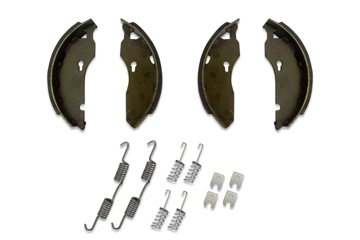 UNITRAILER Zapatas de Freno para Ejes AL-KO 160x35 con un Completo de muelles