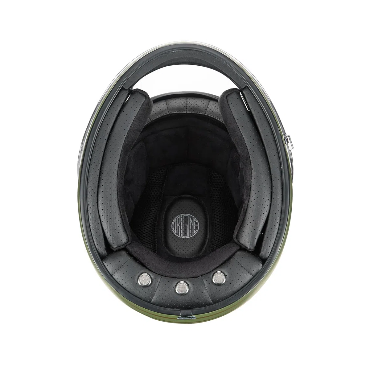 ORIGINE Casco Integral para Motocicleta, Casco Retro Vintage con Visera ECE