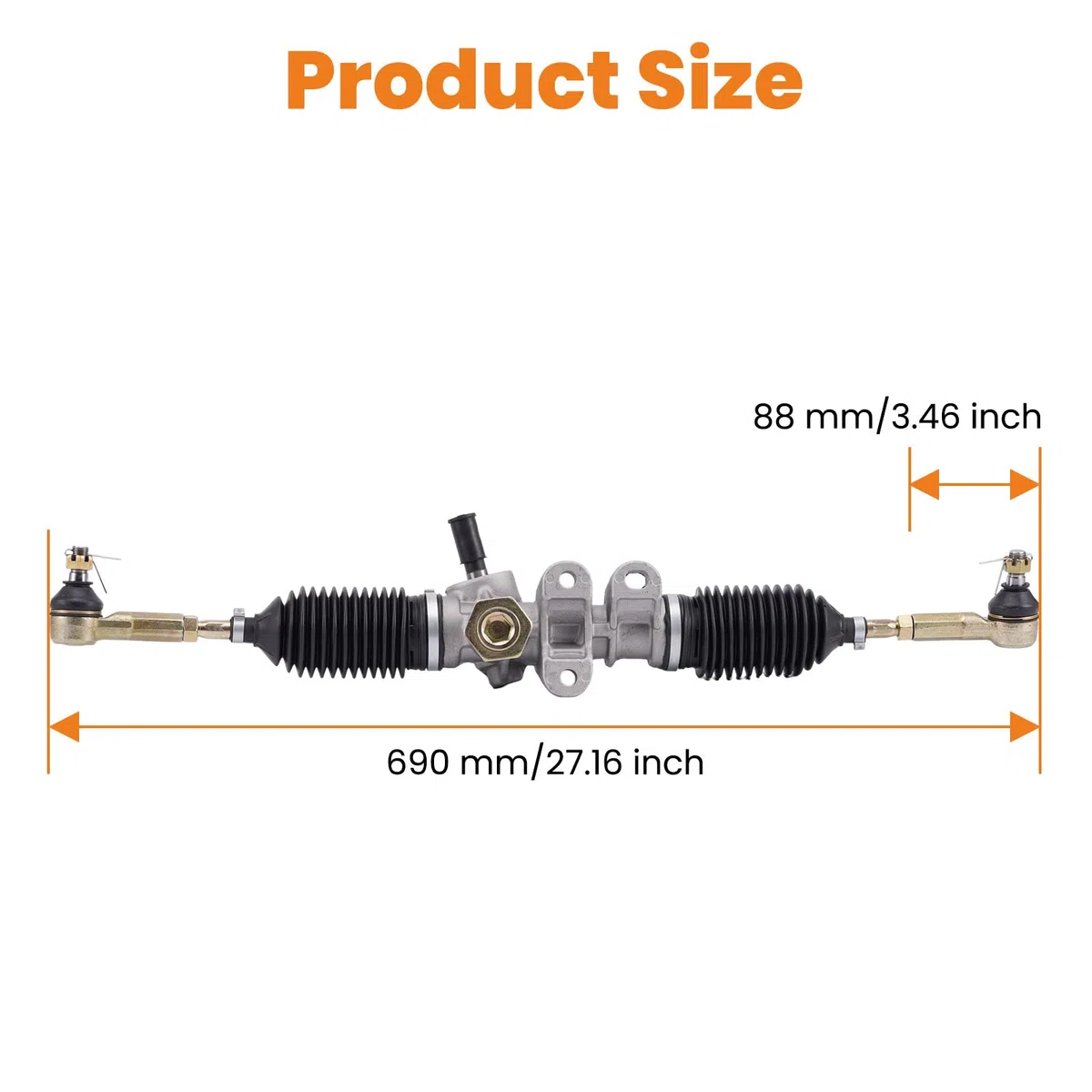 maXpeedingrods Dirección asistida para carro de golf EZGO RXV año 2008-601500