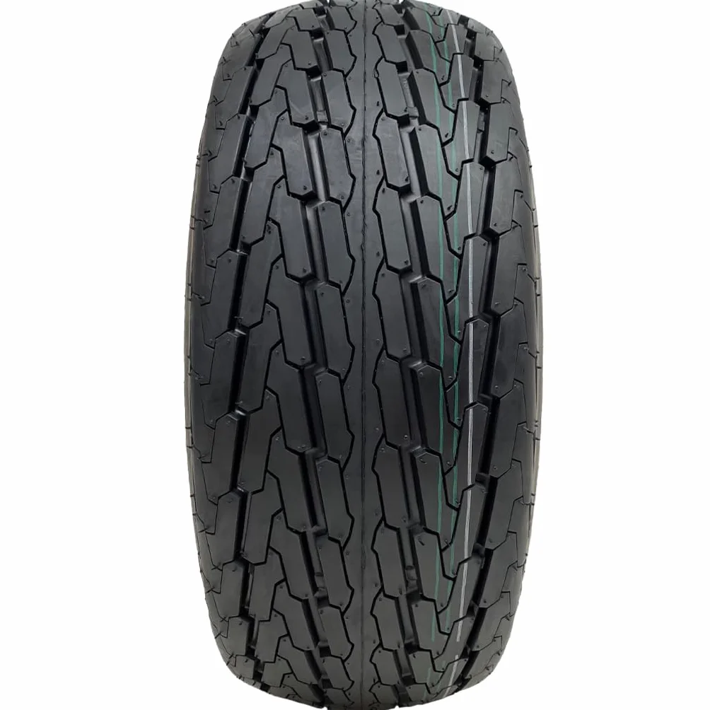 Parnells 20.5x8-10 Remolque Ruedas 4ply Alta Velocidad Road Legal Neumáticos, 4 Tuerca Rim - Conjunto de 2