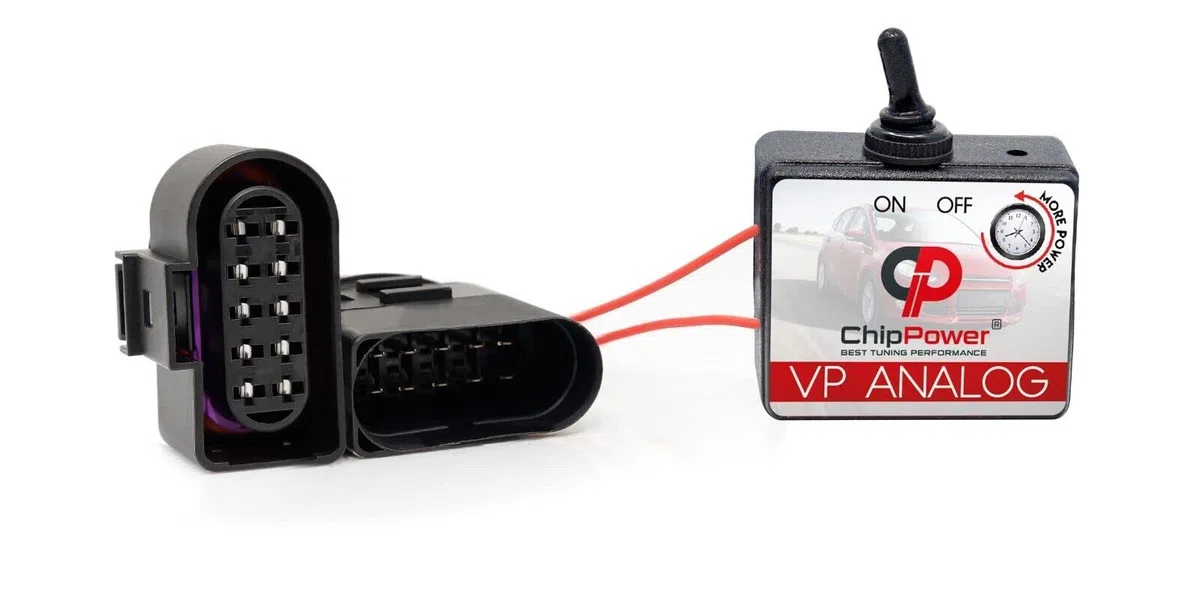 ChipPower Chip de Potencia VPA Analog al coche para Volkswagen T4 Mk4 IV Eurovan 2.5 TDI 1995-2003 Tuning Box Diesel ChipBox Más Potencia del Coche y Menor Consumo de Combustible