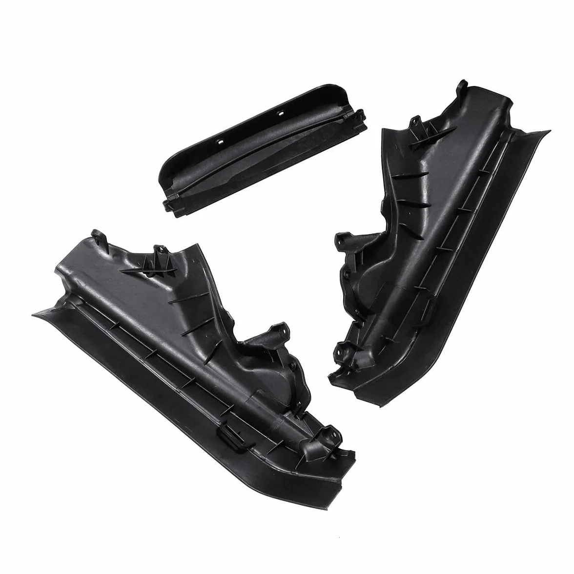51717169421 - Juego de revestimiento de separación para compartimento del motor superior (3 piezas, repuesto para X5 E70 LCI X6 E71 E72 Hyb 2006-2014 51717169419 51717169420)
