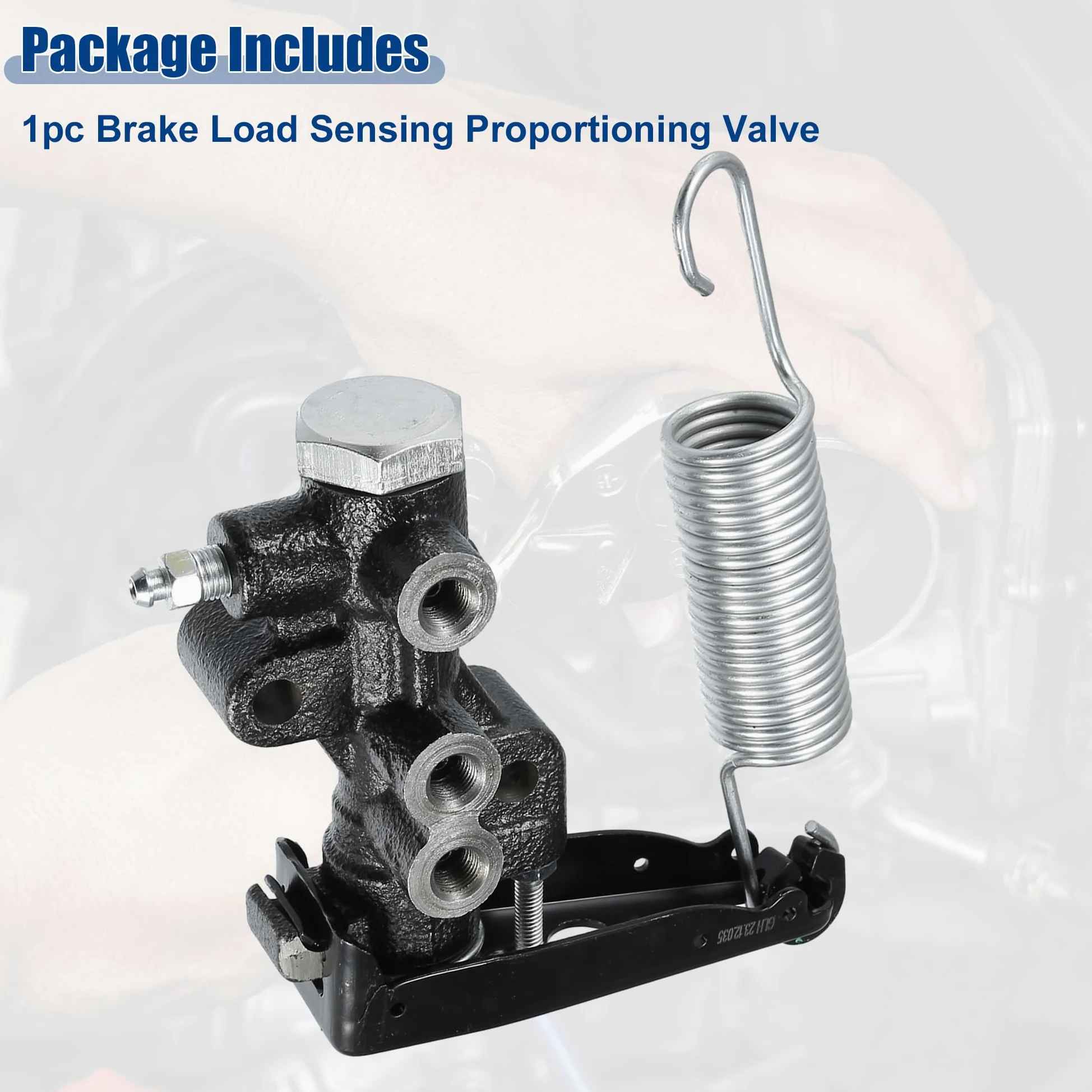 QUARKZMAN Válvula de Compensación de Proporción de Carga de Freno para Mitsubishi L200 L200 K22T 1986-2007 No.Mb618321 - Paquete de 1