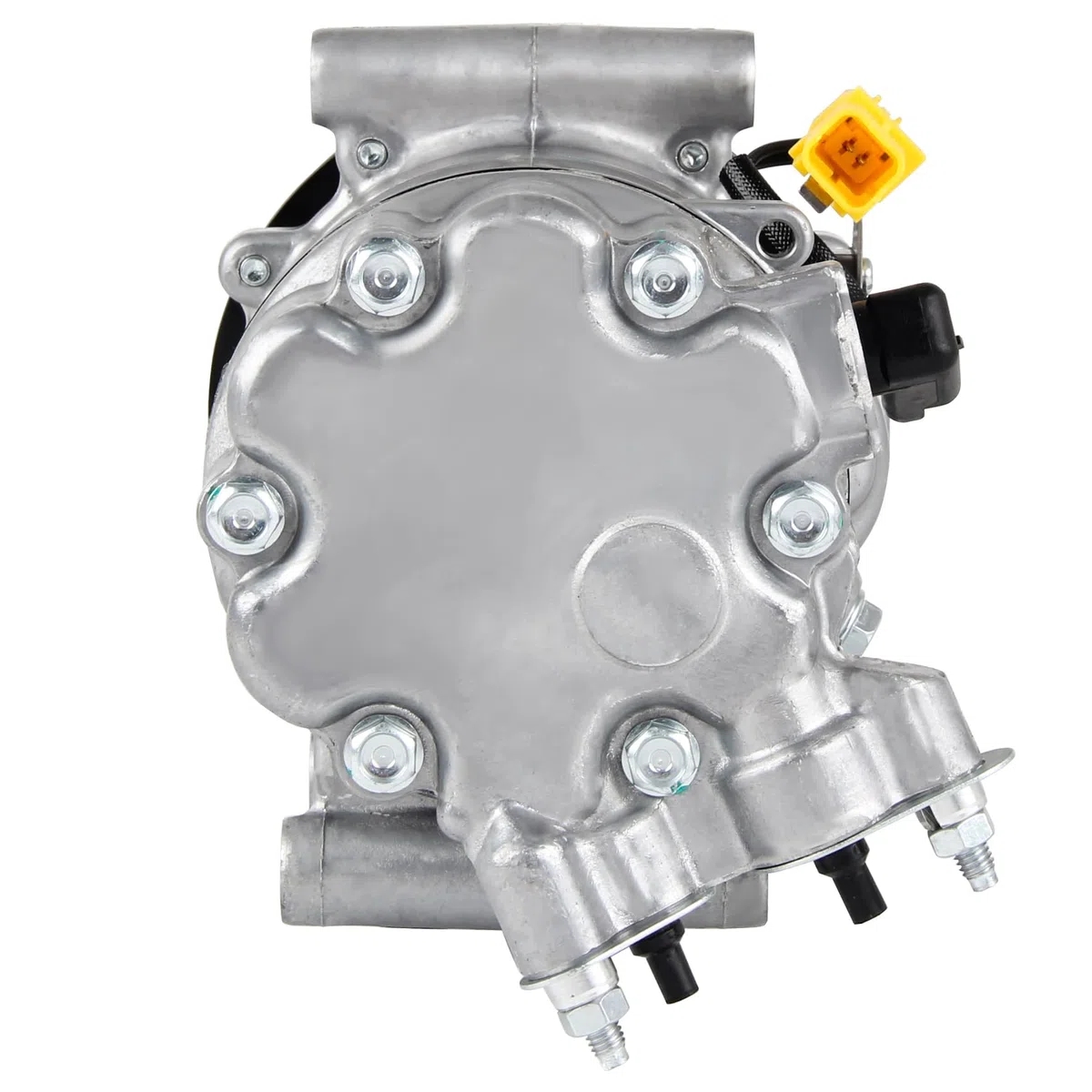 DOCAS Compresor de aire acondicionado 6453QJ 9659875780 compatible para Citroën Berlingo B9 C3 Picasso C4 I C5 III DS3 Peugeot 207 WA WC 208 307 308 5008 PARTNER Tepee