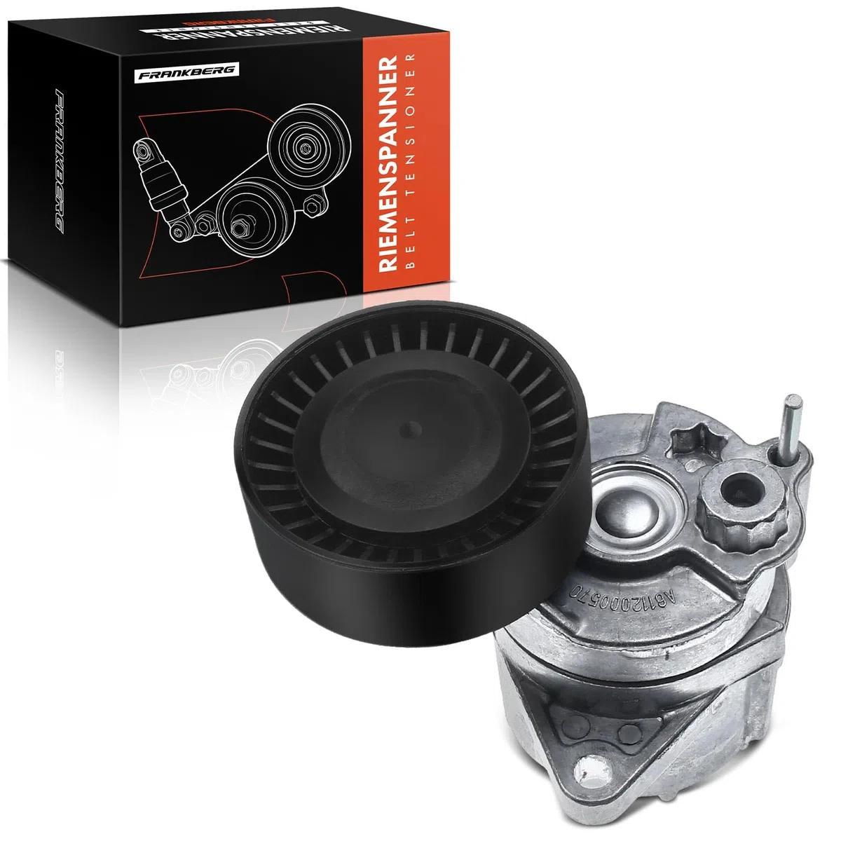 Frankberg Polea guía de rodillos Diesel Compatible con Vito Bus W639 2.2L Vito/Mixto Furgoneta W639 2.2L Clase E W211 2.2L Clase E T-Model S211 2.2L CLClase C CL203 2.2L Replace# 6112000570