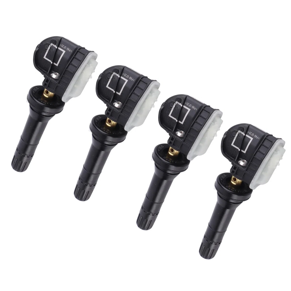 Akozon Sensor de Presión de Neumáticos, 4 Sensores de Control de Presión de Neumáticos TPMS 2036832 para Ecosport/para Fiesta/para Focus