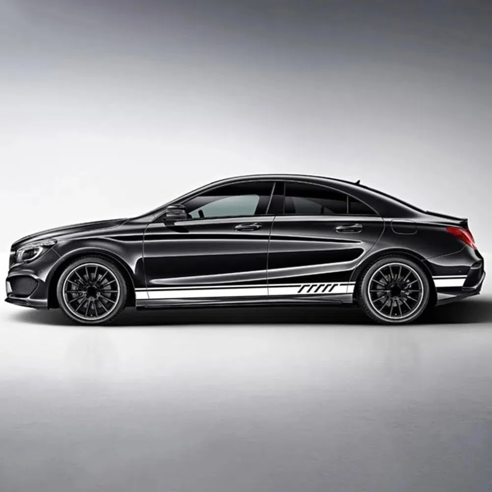 Calcomanía de Franjas Laterales, para Benz C117 X117 W117 C118 X118 CLA Clase CLA45 AMG CLA35