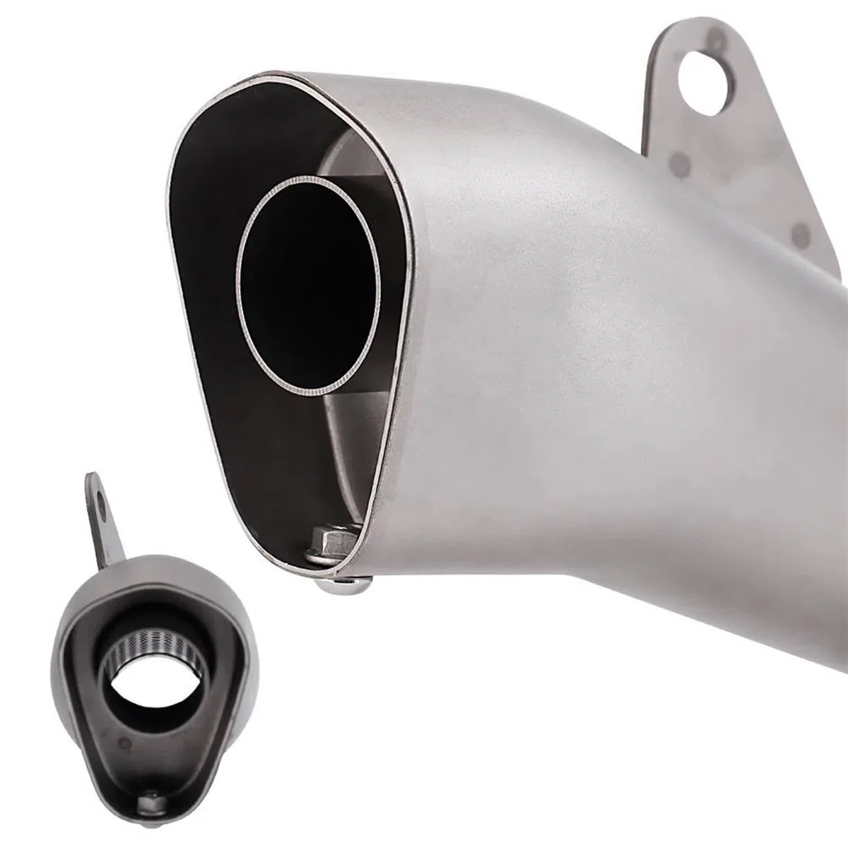 Tubo De Escape Modificado Para Motocicleta, Piezas Enlace Medio Para Silenciador Para Yamaha R6 YZF-R6 YZF 2006 2007 2008-2020 Piezas de montaje