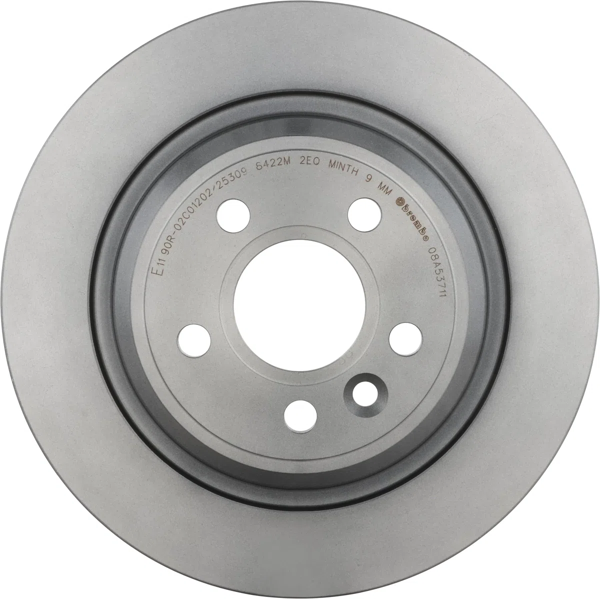 Brembo 08A53711 Discos de Freno con Recubrimiento UV, Set de 2