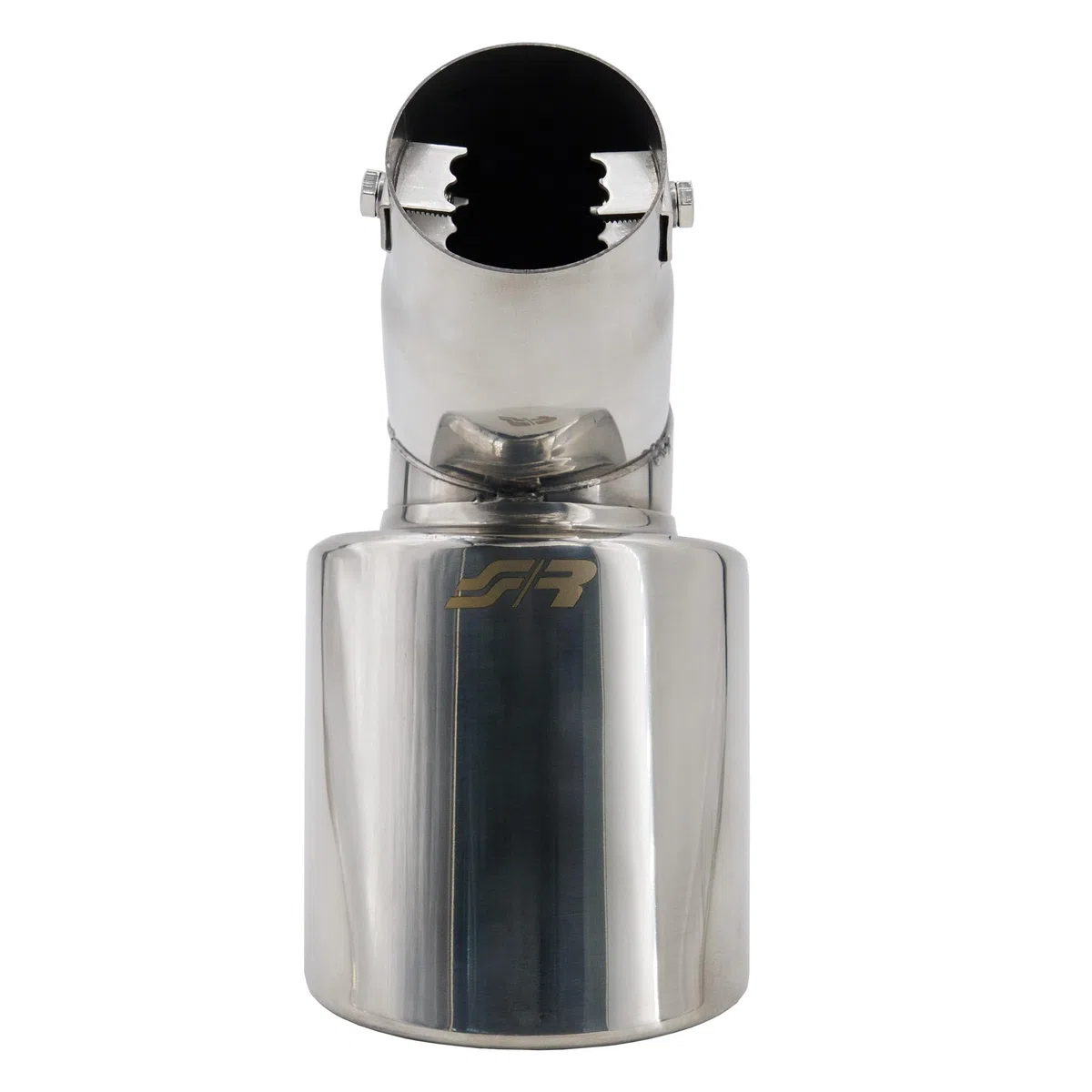 Simoni Racing Terminal ovalado de acero inoxidable TRX/85 DTM, 97 mm x 82 mm