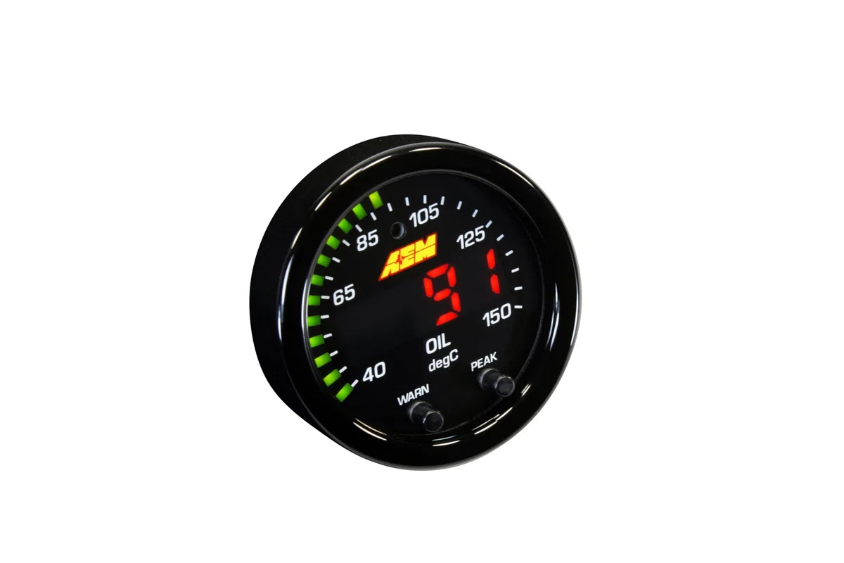 AEM 30-0302 X-Series Medidor de temperatura de agua/transmisión/aceite