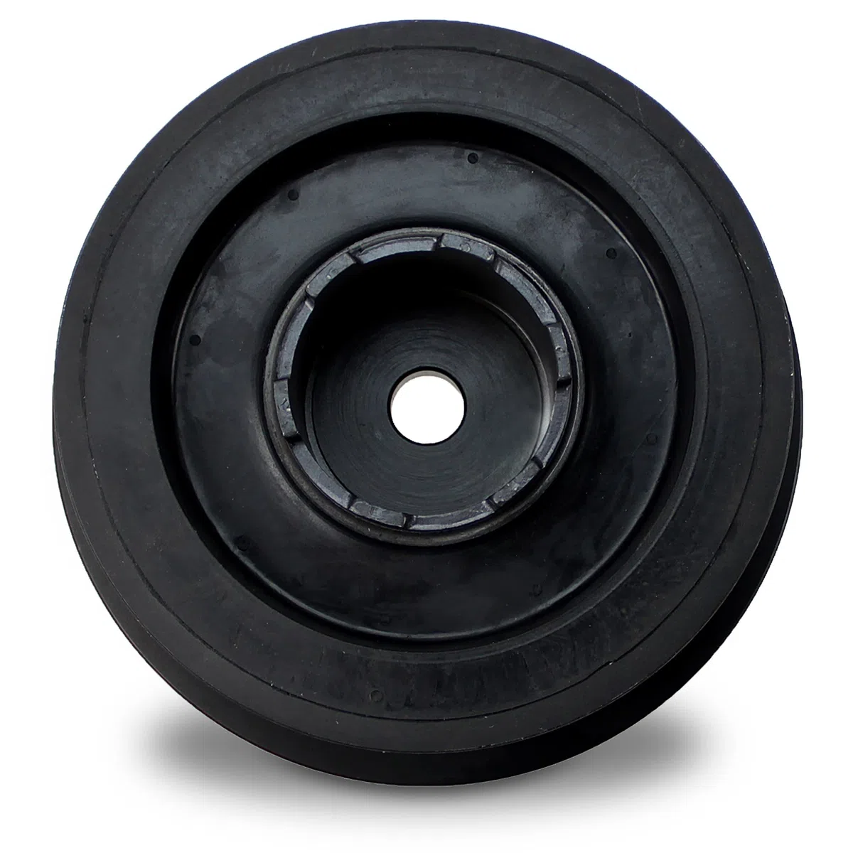BESTPRICE 1x polea desacoplada, compatible con BMW Serie 1 (E81), 1 (E87), 3 (E46)(E90)(E91), 5 (E60), 5 Touring (E61), X3 (E83)