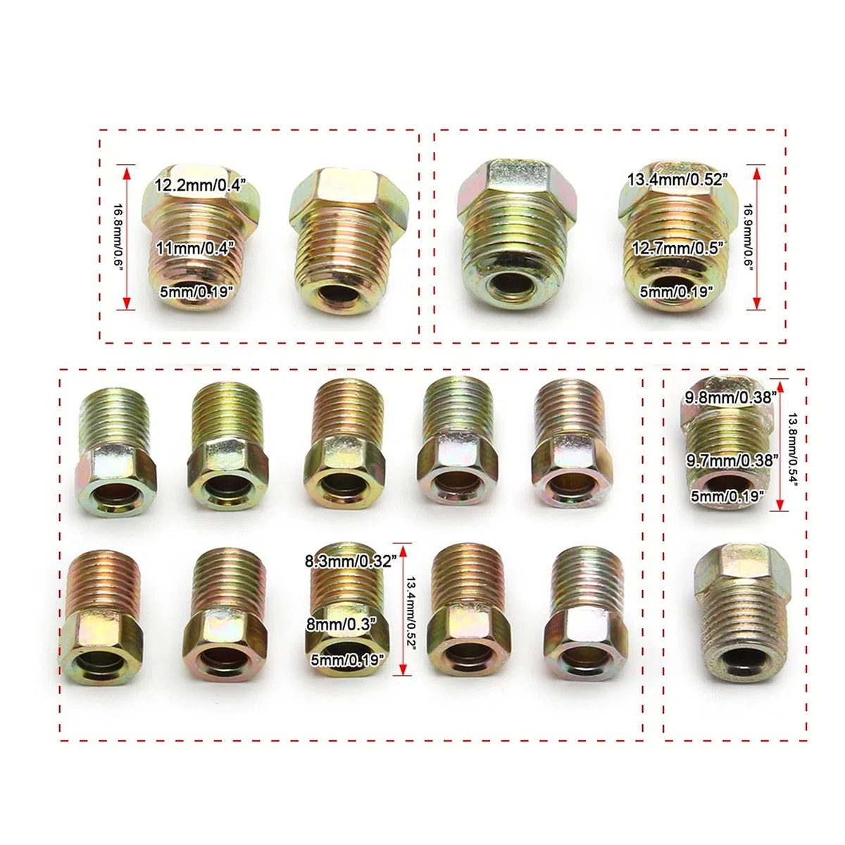 Tubería de línea de freno de cobre níquel, 3/16 pulg. De diámetro exterior, 25 pies, kit de tubería de línea de freno de cobre níquel, bobina y ajuste, flexibilidad perfecta