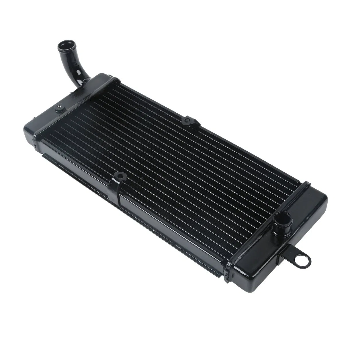 TengChang Motocicleta Negro Aluminio radiador Enfriador para Honda Shadow Ace 750 VT750C 1997 1998 1999 2000 2001 2002 2003