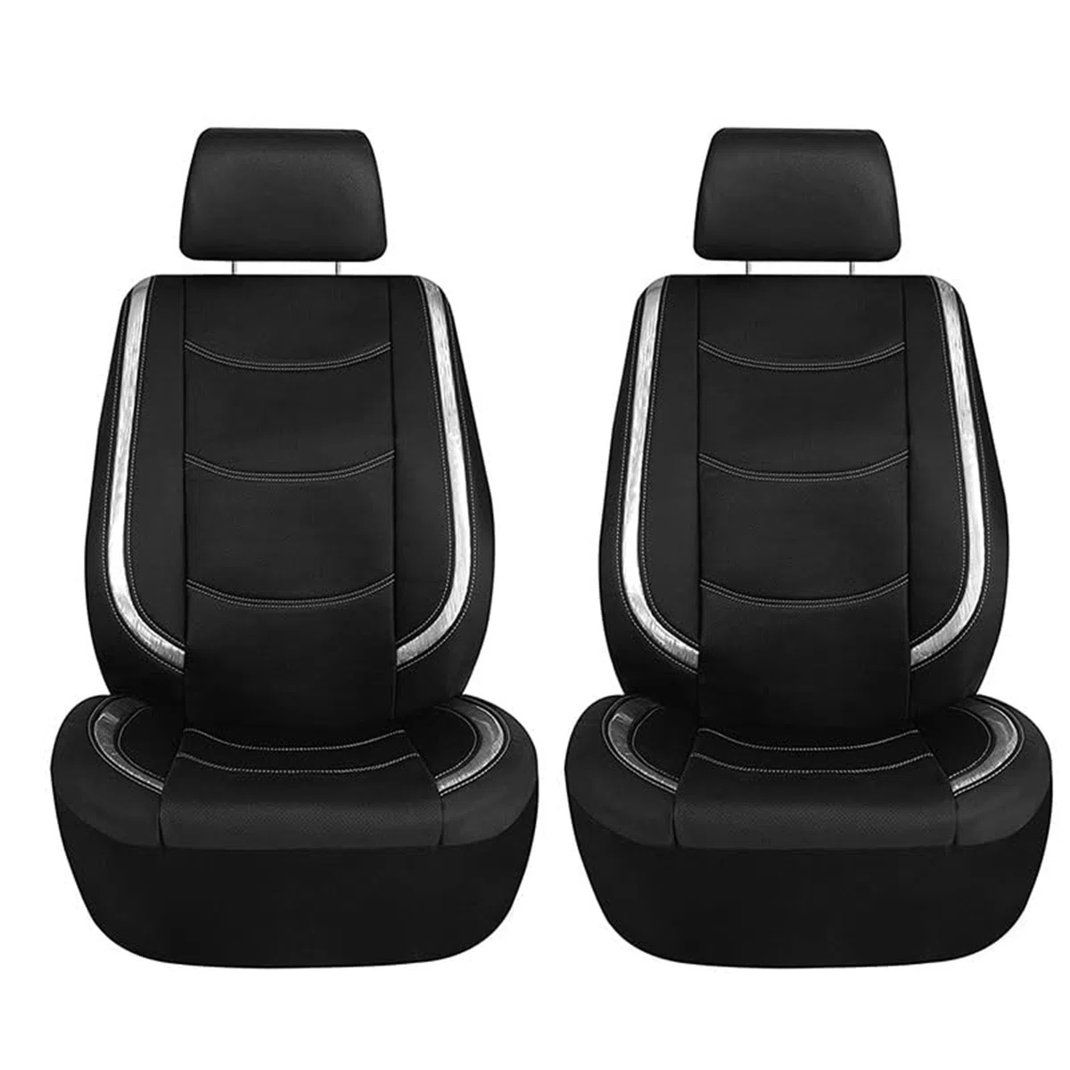 Fundas Asientos Coche, para Ford Puma/Puma ST SUV 2019 2020 2021 2022 2023 2024 2025 Accesorios para Coche, Airbag Lateral Lavable Easy Fit Juegos de cubreasientos,C