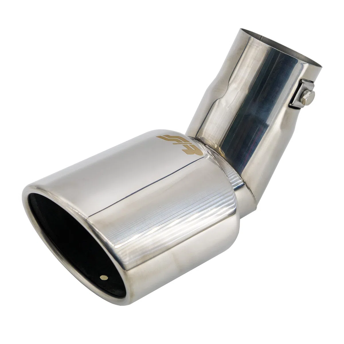 Simoni Racing Terminal ovalado de acero inoxidable TRX/85 DTM, 97 mm x 82 mm