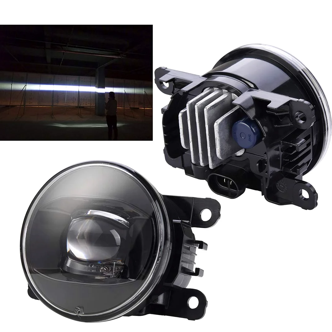 Faro Antiniebla LáMpara Luz led de nueva mejorada para Renaul.t Clio IV Captur TWINGO Scénic MEGANE Fluence Scenic KANGOO Koleos QM3 Trafic fog lights 2002 03 04 05 06 07 08 09 2010 11 2012 13 14