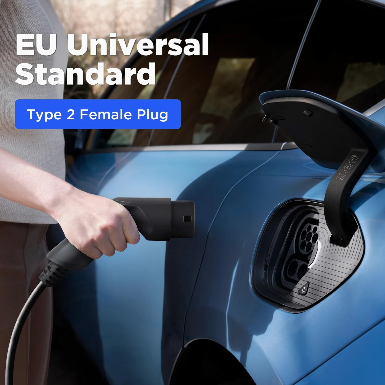 32A Wallbox EV trifásica Estación de Carga para Coches eléctricos (22KW Mode C)