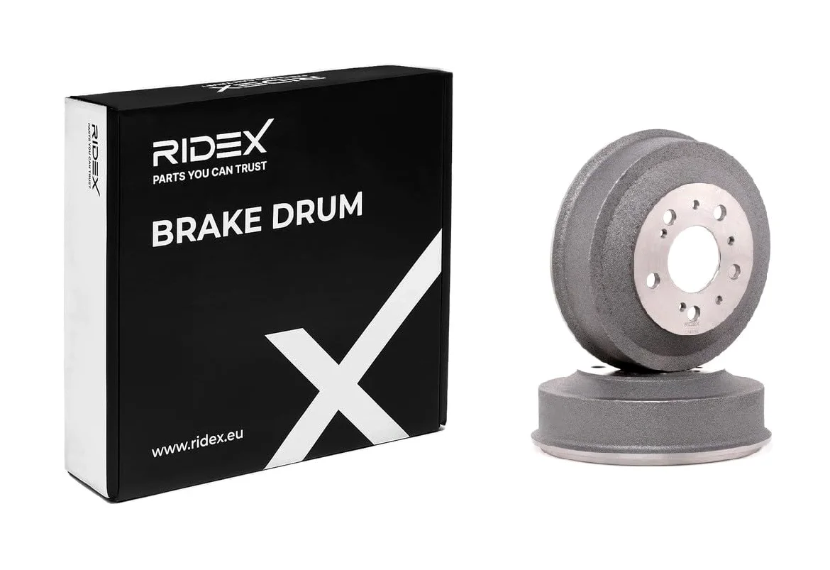 RIDEX 123B0096 2x Tambor de freno Trasero Compatible con FIAT DUCATO Caja/Chasis 230