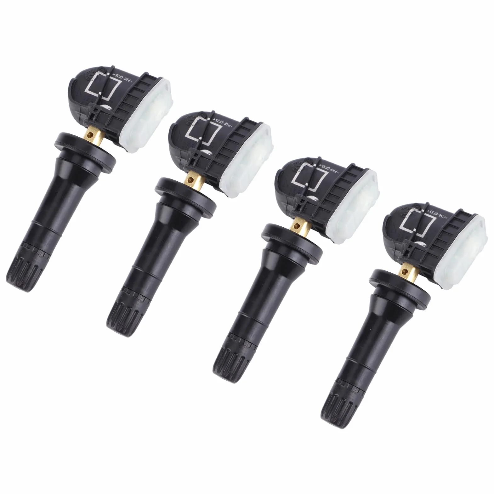 Akozon Sensor de Presión de Neumáticos, 4 Sensores de Control de Presión de Neumáticos TPMS 2036832 para Ecosport/para Fiesta/para Focus