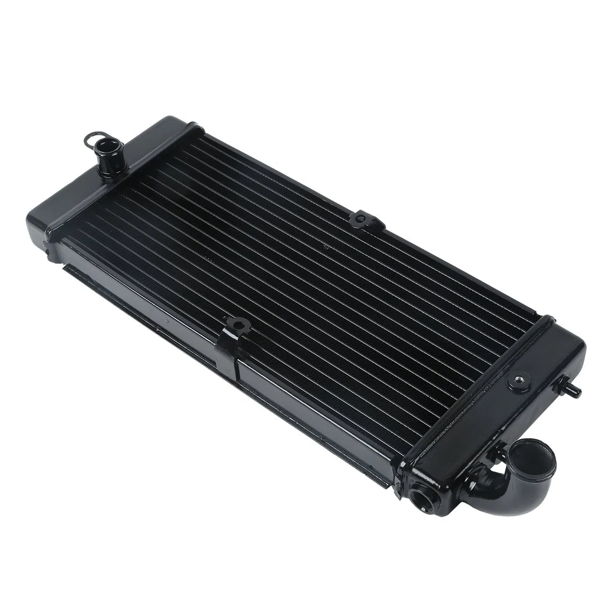 TengChang Motocicleta Negro Aluminio radiador Enfriador para Honda Shadow Ace 750 VT750C 1997 1998 1999 2000 2001 2002 2003