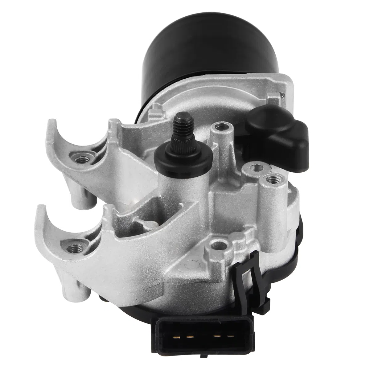DOCAS Motor de limpiaparabrisas delantero 7701061590 8200268931 compatible con Renault Clio III BR0/1 Clio III Grandtour KR0/1 CLIO III Kasten SB 2005-2014