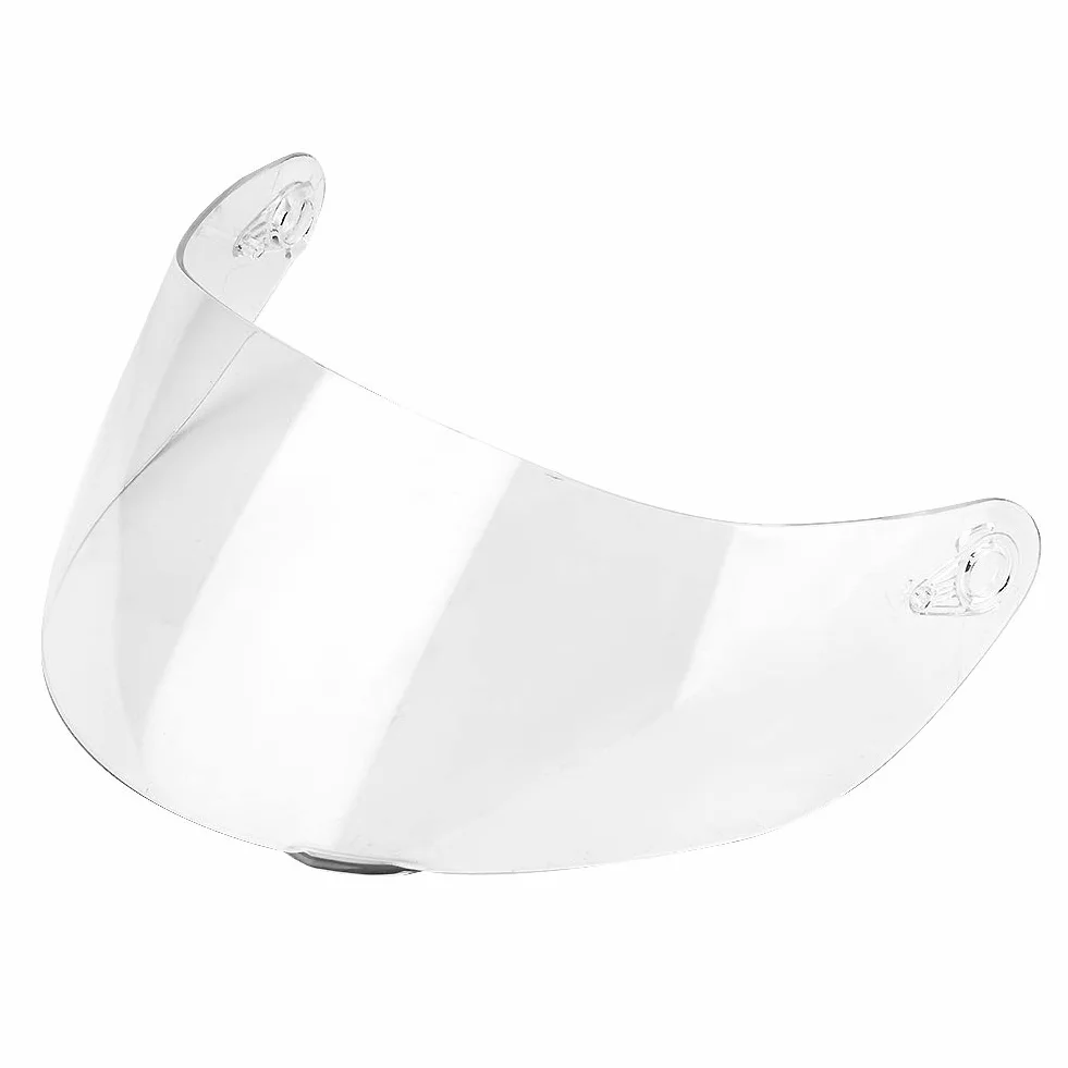 Visera agv k3 + visera para casco con escudo abatible, protector contra el viento para motocicleta, protector de lente para casco, ajuste de cara completa para FTF K1 K3 SV K5 K5-S (transparente)