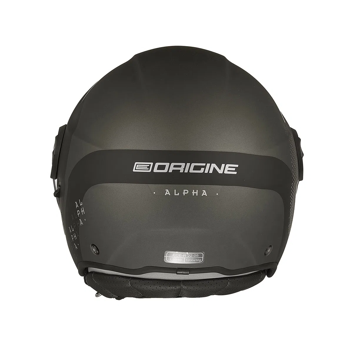 ORIGINE Casco Moto Jet Casco Moto Abierto Scooter con Doble Visera Homologado ECE
