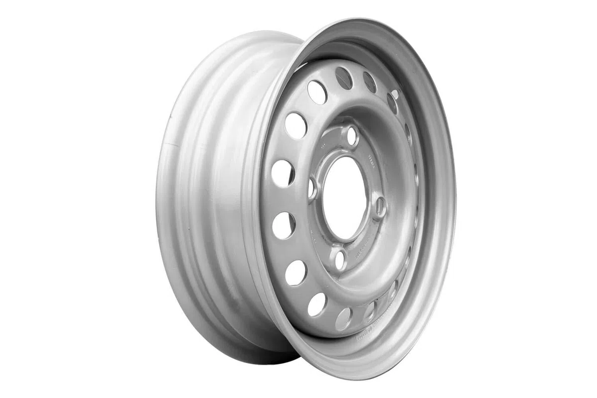 STARCO Llanta de Acero 13 Pulgadas para Remolque Ligero 4Jx13 4x130 ET20, Rueda de Alta Estabilidad con Capacidad de Carga de 450 kg, Perfil H2 Doble Joroba