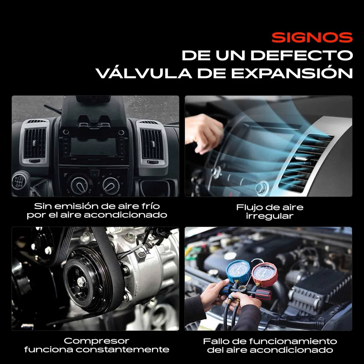 Frankberg Válvula de expansión Aire acondicionado Compatible con Astra H A04 1.6L Astra H Twintop A04 1.8L Astra H CaR.A.Van A04 1.4L Astra H CaR.A.Van A04 1.6L Astra H GTC A04 1.6L Replace# EX10329C
