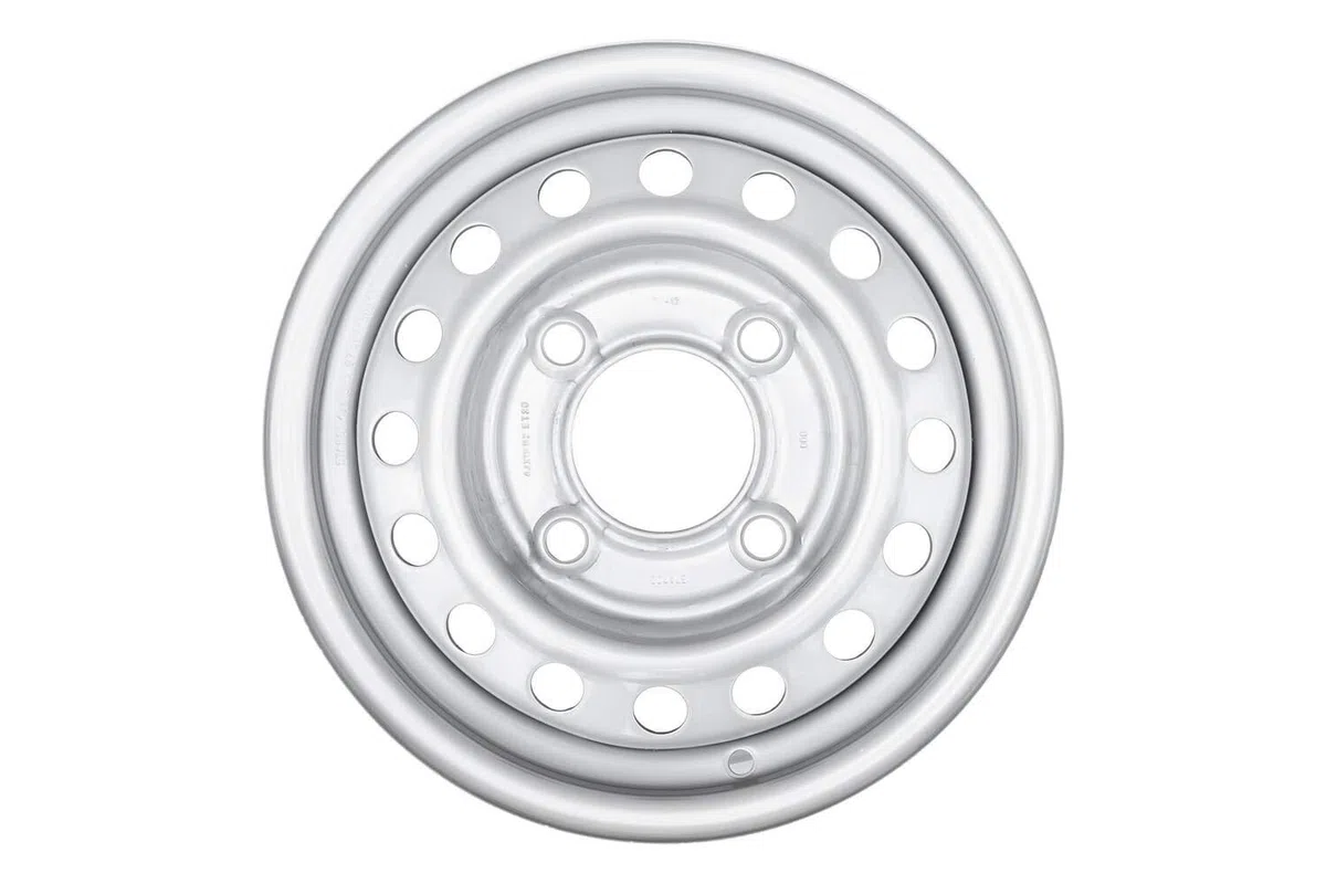 STARCO Llanta de Acero 13 Pulgadas para Remolque Ligero 4Jx13 4x130 ET20, Rueda de Alta Estabilidad con Capacidad de Carga de 450 kg, Perfil H2 Doble Joroba