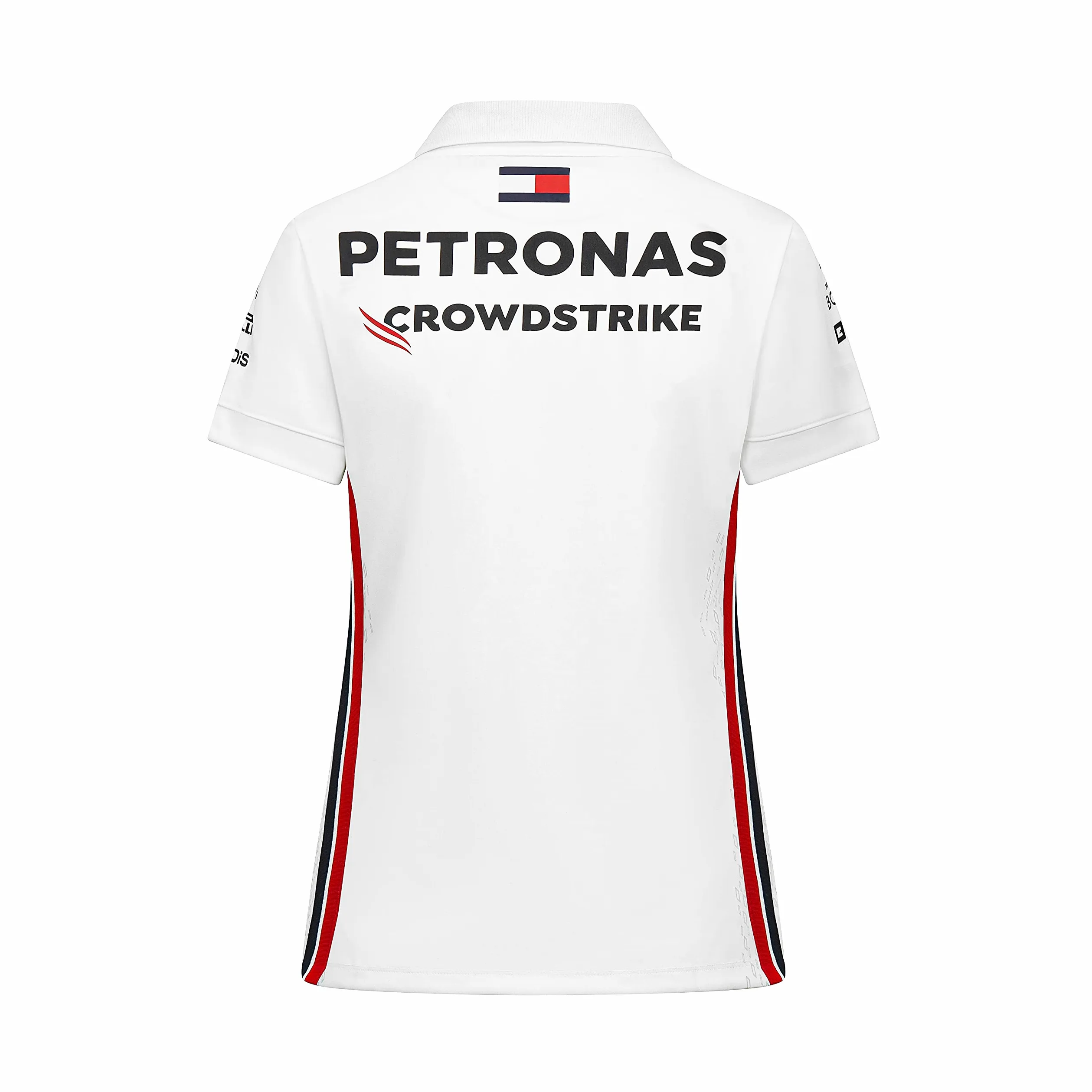 Mercedes AMG Petronas Formula One Team - Polo del Equipo para Mujer 2023 - Blanco - Talla: L