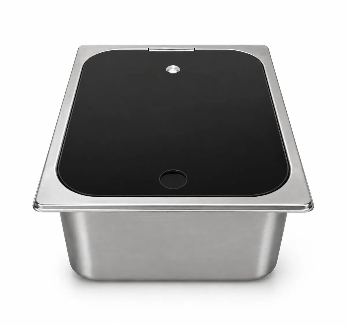 Fregadero con tapa camper 32x26 cm incluye grifo agua fria 12v y desague acodado camping autocaravana (GRIFO AGUA FRIA PARA BOMBA SUMERGIBLE)