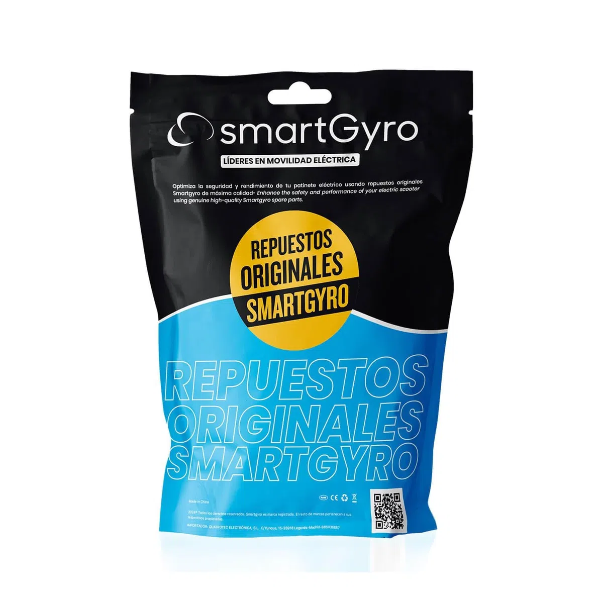 smartGyro Repuesto Original - Guardabarros Trasero para los Patines Crossover Dual Max