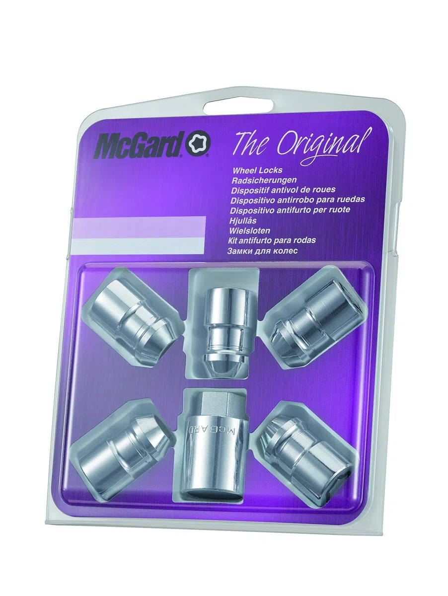 McGard 24552 SU Tuercas Antirrobo de Ruedas SU con Seguro de Ruedas de Repuesto M12x1.25