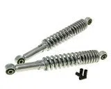 Juego de amortiguadores universales cromados 300 mm – Mofa, Mokick, Moped